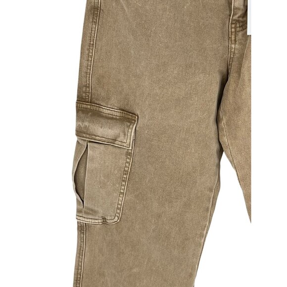 Vineyard Vines Women's Tan Cargo Jeans - Picture 4 of 16